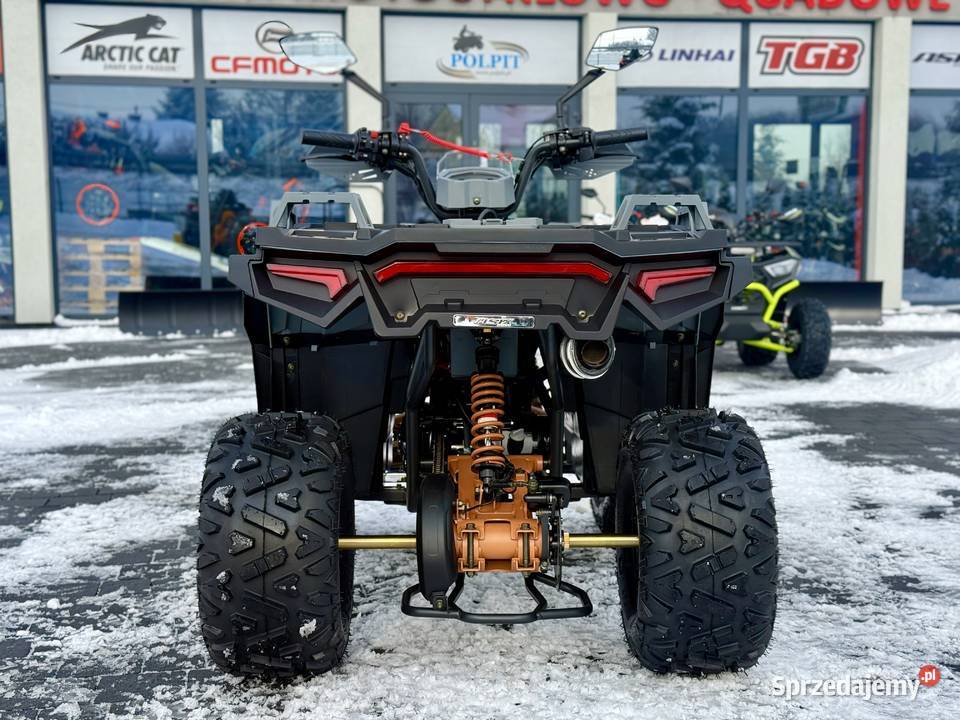 QUAD ASIX GRIZZLY 125CC 8 11 SZARO BRĄZOWY Głogoczów sprzedam