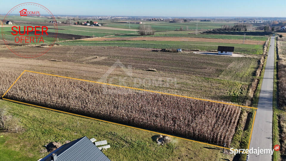 Wyjątkowa działka budowlana 1571 m Sielec