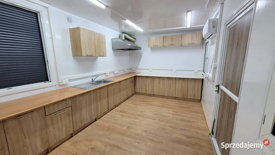 Kontener gastronomiczny DUŻY 72x 32 m Wronki