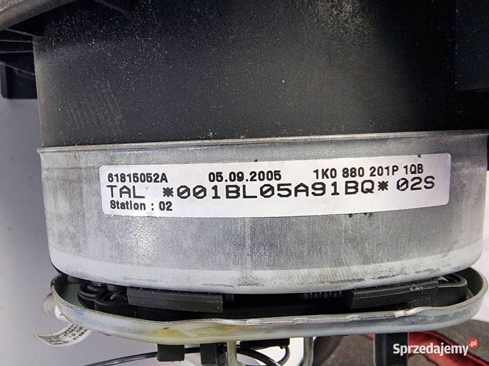 PODUSZKA AIRBAG VOLKSWAGEN GOLF V 1K0880201P Lipno