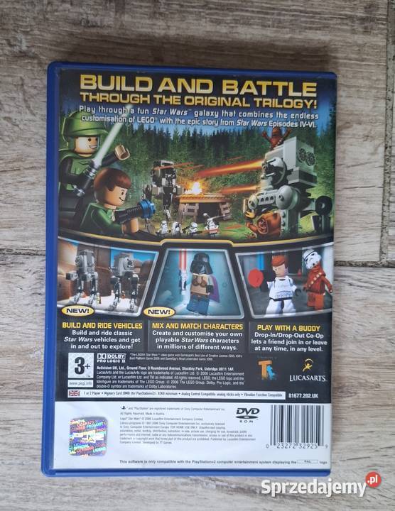 Gra Lego Star Wars II 2 The Original Trilogy 2 Sony Playstation 2 Żuromin