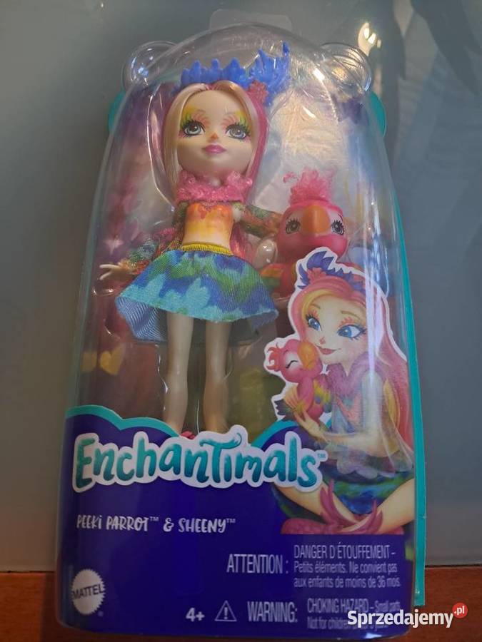 Lalka z figurką MattelEnchantimals Tkanina  Lalki i akcesoria Ciecierzyn sprzedam