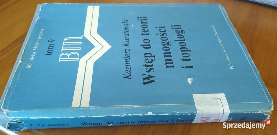 Wstęp do teorii mnogości i topologii  Kazimierz Gdańsk
