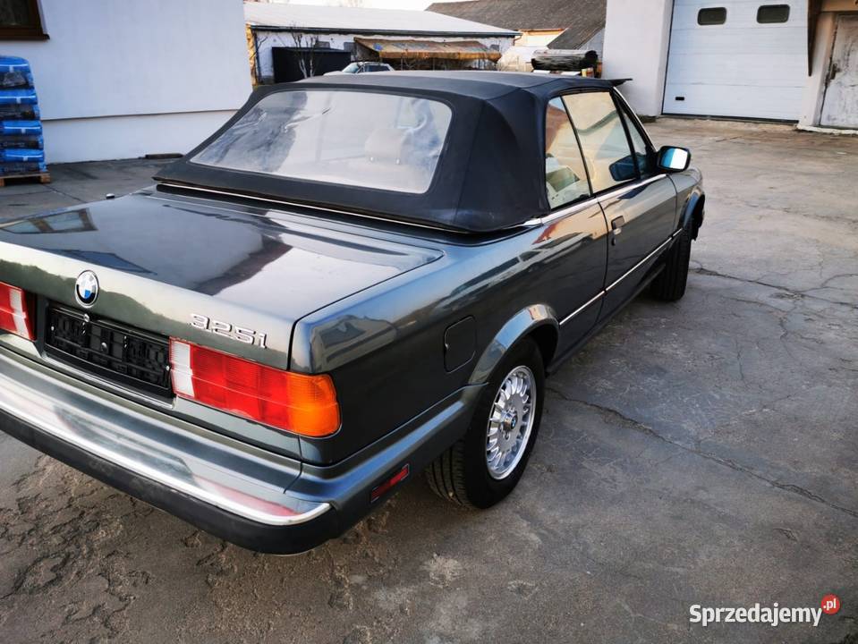 BMW 325i manual z 1987 roku kabrio e30268 Zbuczyn
