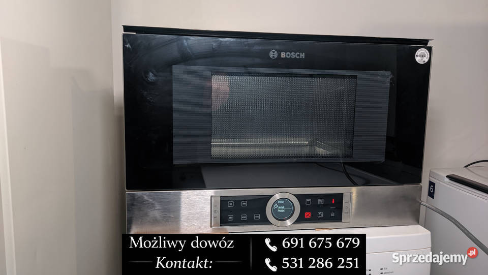 Kuchenka mikrofalowa do zabudowy Bosch 21 litrów Dobrzyń nad Wisłą sprzedam