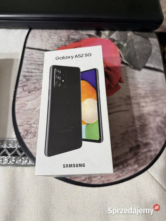 Telefon Smartfon Samsung A52 5G Zestaw Pudełko Kłobuck
