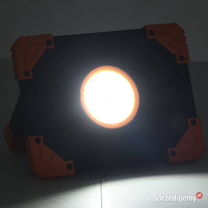 Przenośny reflektor LED ABS 10 W zimne białe Warszawa