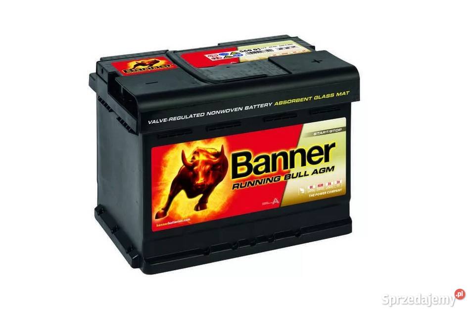 Akumulator Banner Running Bull AGM 60Ah 640A 560 Nowy Dwór Gdański