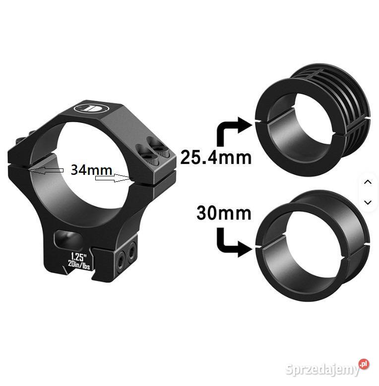 montaż lunety DISCOVERY 11mm 253034mm Izabelin C