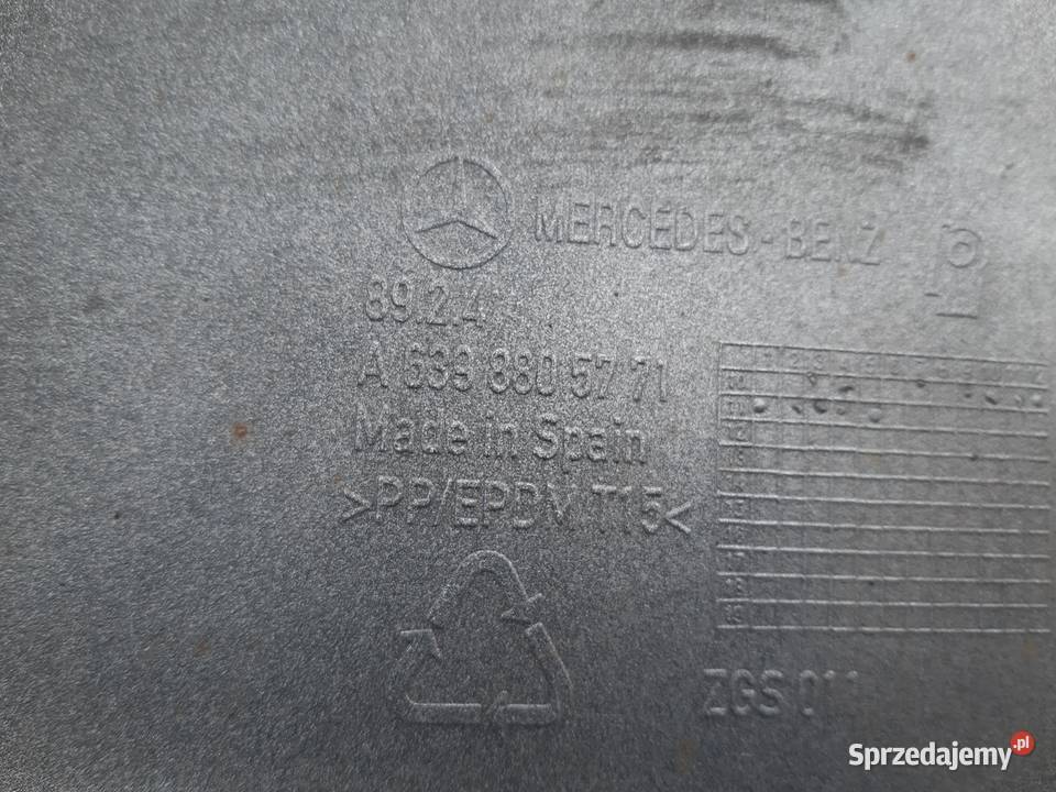 VITO VIANO W639 NAROŻNIK ZDERZAKA LEWY TYŁ Trzciel