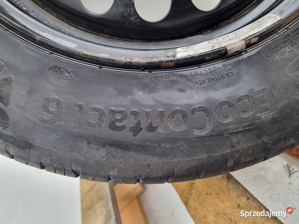 Dacia Lodgy Sandero KOŁO ZAPASOWE Zapas 18565 stalowe Samochodowe Rudka