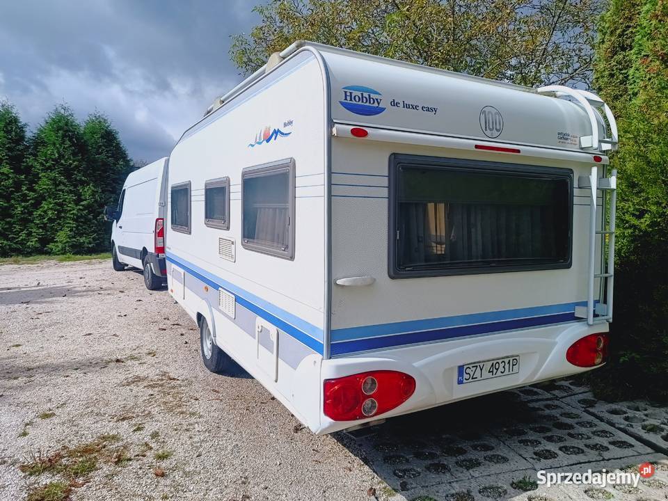 przyczepa kempingowa HOBBY 460 campingowa Międzybrodzie Bialskie
