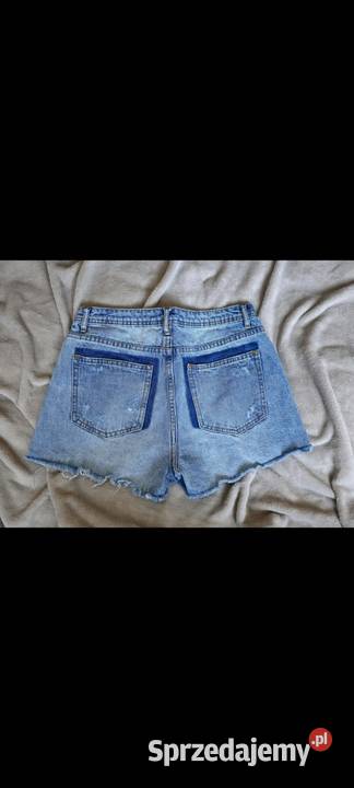 Jeansowe szorty Sinsay XS vintage denim łódzkie Rawa Mazowiecka