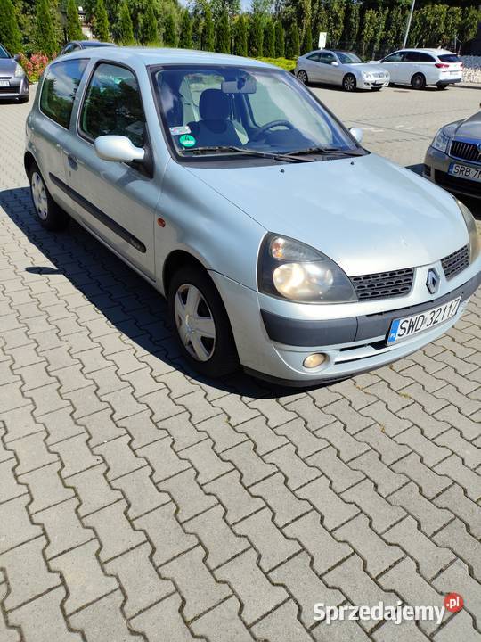 Renault Clio bez rdzy 2002 klimatyzacja Rybnik