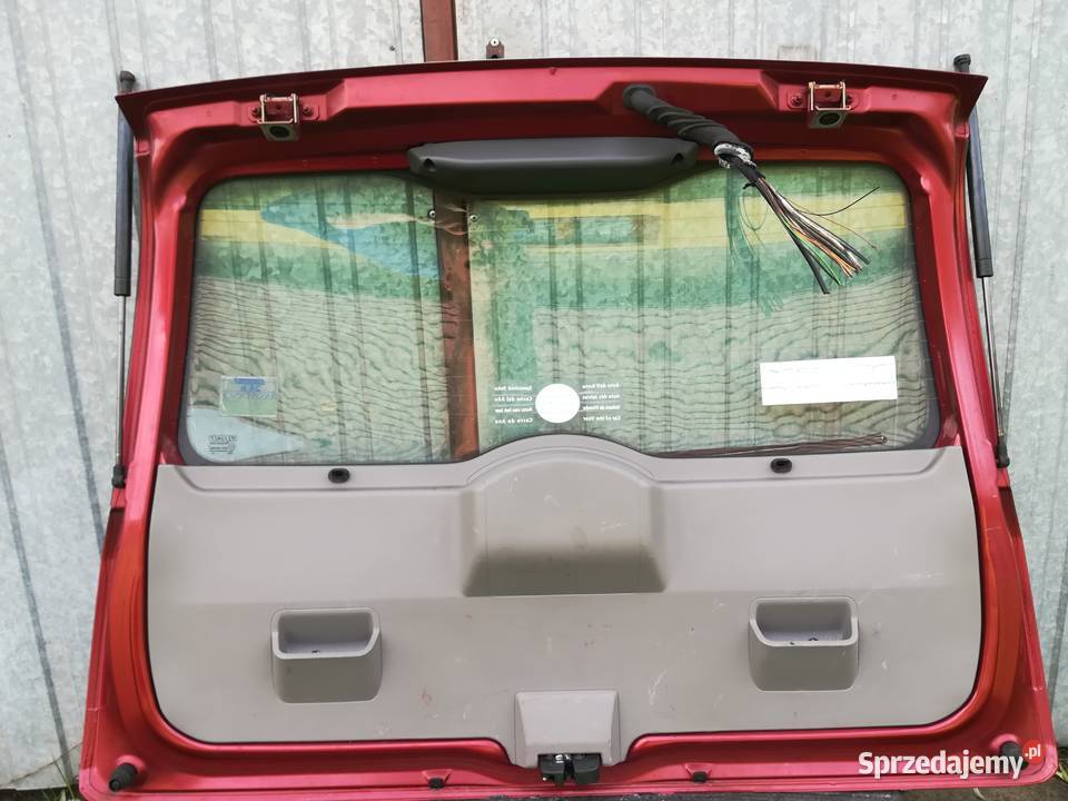 Klapa Tylna Do Fiata Pandy II KOMPLETNA Stan Klapy bagażnika Będzin