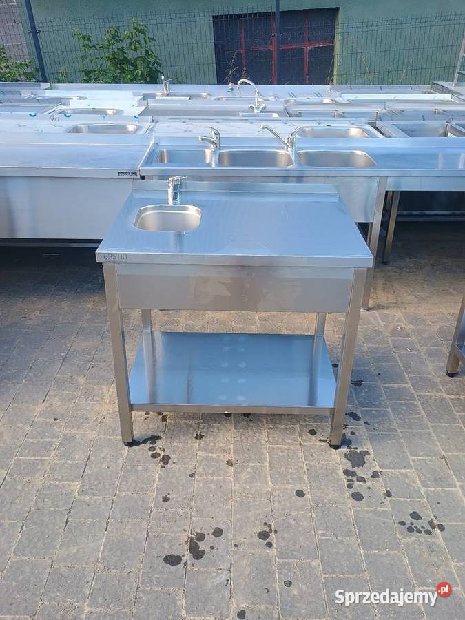 Zlew Gastronomiczny 1 komorowy 90x70
