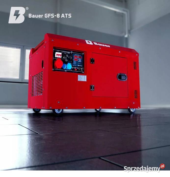 Agregat Generator prądotwórczy Bauer GFS8 ATS
