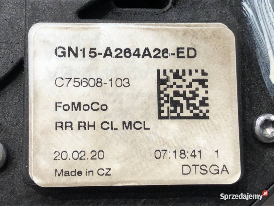 ZAMEK DRZWI PRAWY TYŁ FORD ECOSPORT SUV Części samochodowe