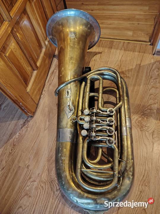 Tuba B niemiecka Schediwy blaszane Instrumenty dęte Wieliczka sprzedam