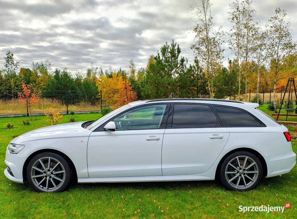 Audi A6 C7 AVANT Sline Salon Polska skórzana tapicerka Audi