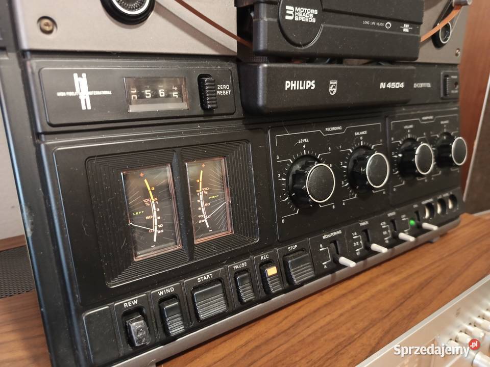 Magnetofon Szpulowy PHILIPS N4504 Gdynia sprzedam