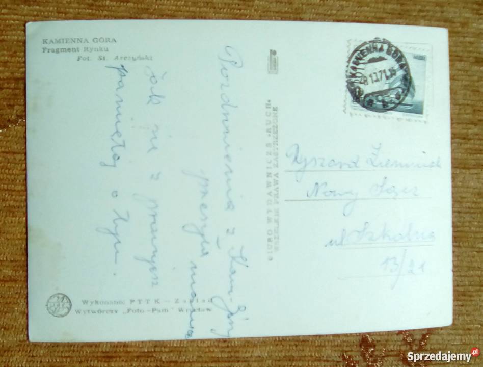 KAMIENNA GÓRA W KOTLINIE KAMIENNOGÓRSKIEJ WIDOK Pocztówki i karty telefoniczne lubelskie Piszczac