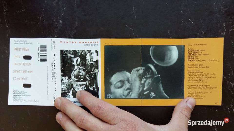 Kaseta magnetofonowa Wynton Marsalis Thick in podlaskie Siemiatycze