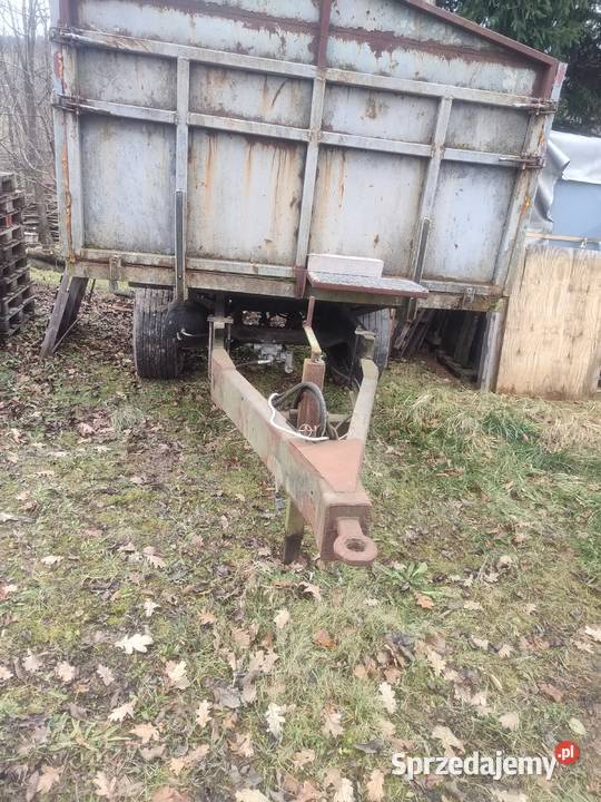 Przyczepa wywrotka 3 stronna nieuszkodzony Pruchnik