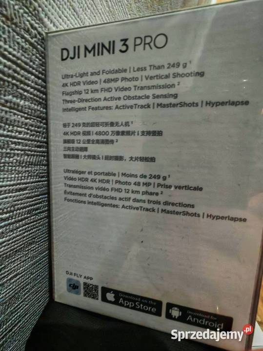 Dron Mini 3 pro Nowy Tanio dolnośląskie Jelenia Góra