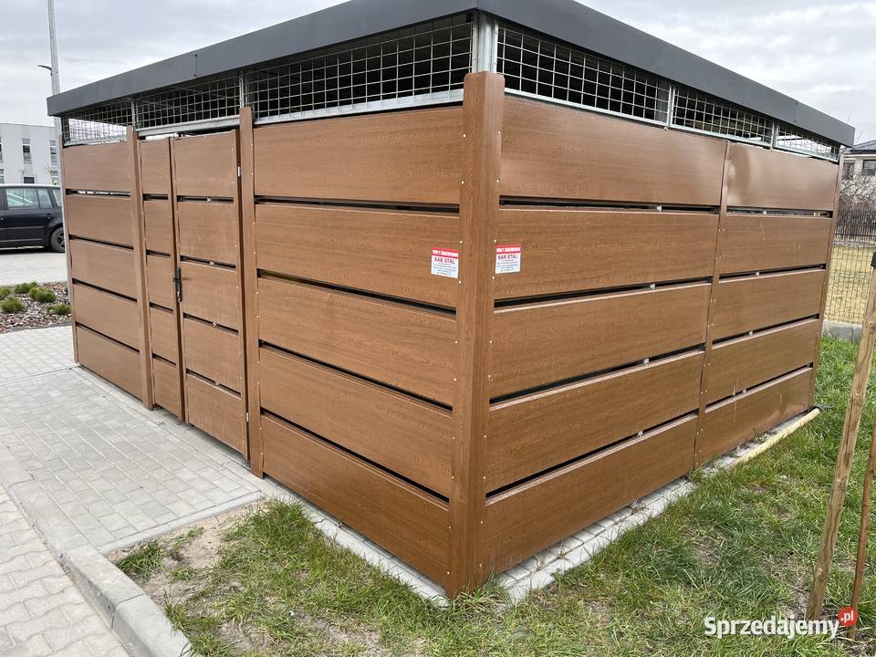 Wiata śmietnikowa ogrodowa cała polska