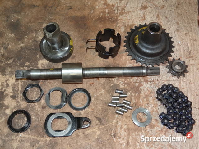 oś pedałów rozruch Simson SR 2 org DDR Żary