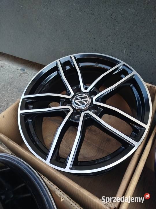 A933Alufelgi uzywane 18 5x112 Et49 75J Vw Audi Średnica 18" Bąków sprzedam