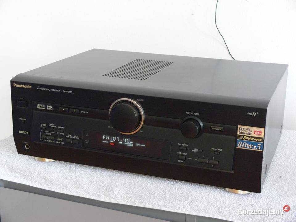 Amplituner Panasonic SAHE70 sprawny WYSYŁKA Kraków