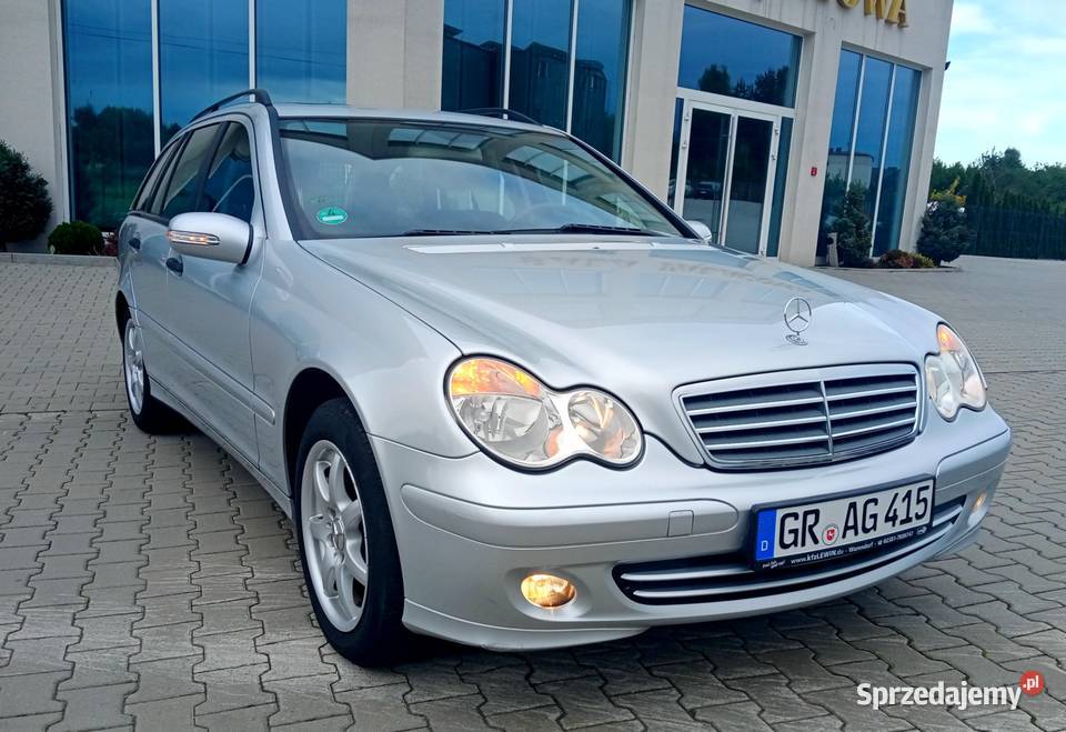 Mercedes C180 W203 z gazem LPG stan optyczny i