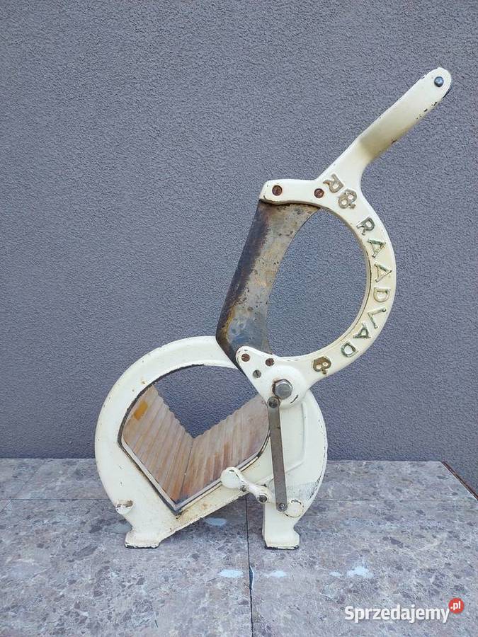 Stara krajalnica gilotyna do ziół Raadvad 294