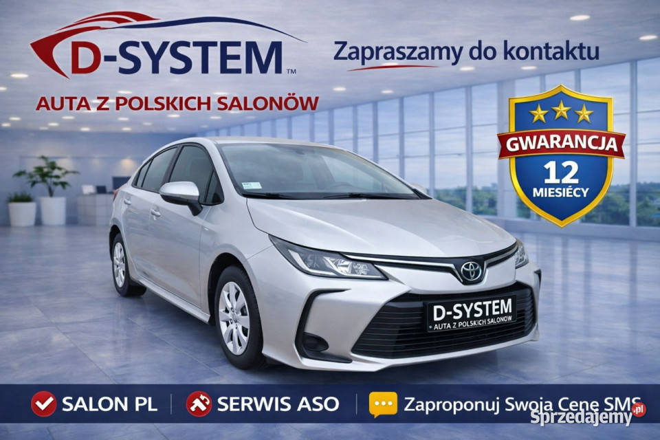 Toyota Corolla 2021 Salon Polska 1Właściciel immobilizer podlaskie Białystok
