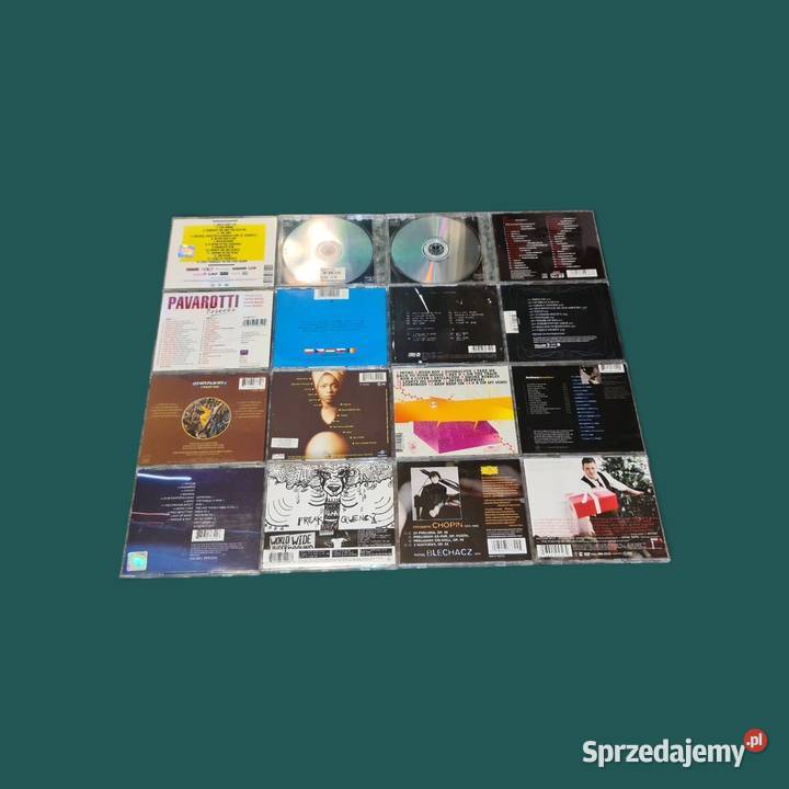 Płyty CD 16 U2 PAVAROTTI sprzedam