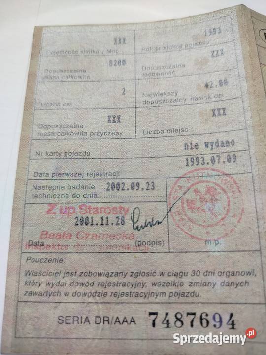 Sprzedam Pozostałe Żychlin
