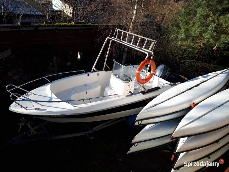 Motorówka yamaha 115 przyczepa Oborniki