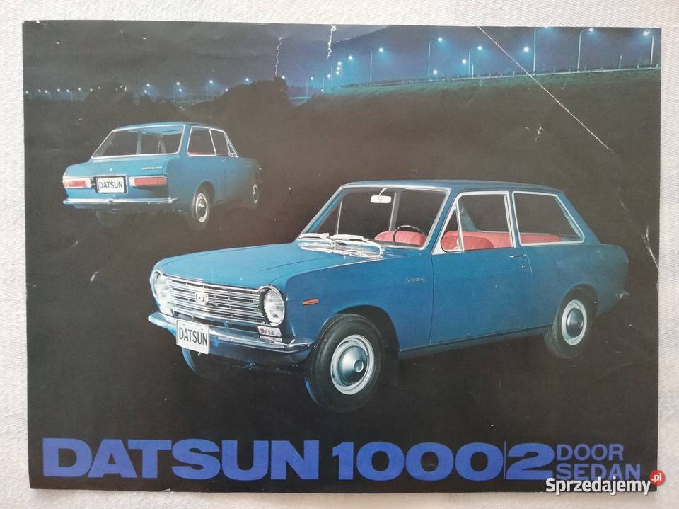 Folder reklamowy Datsun 1000 sprzedam