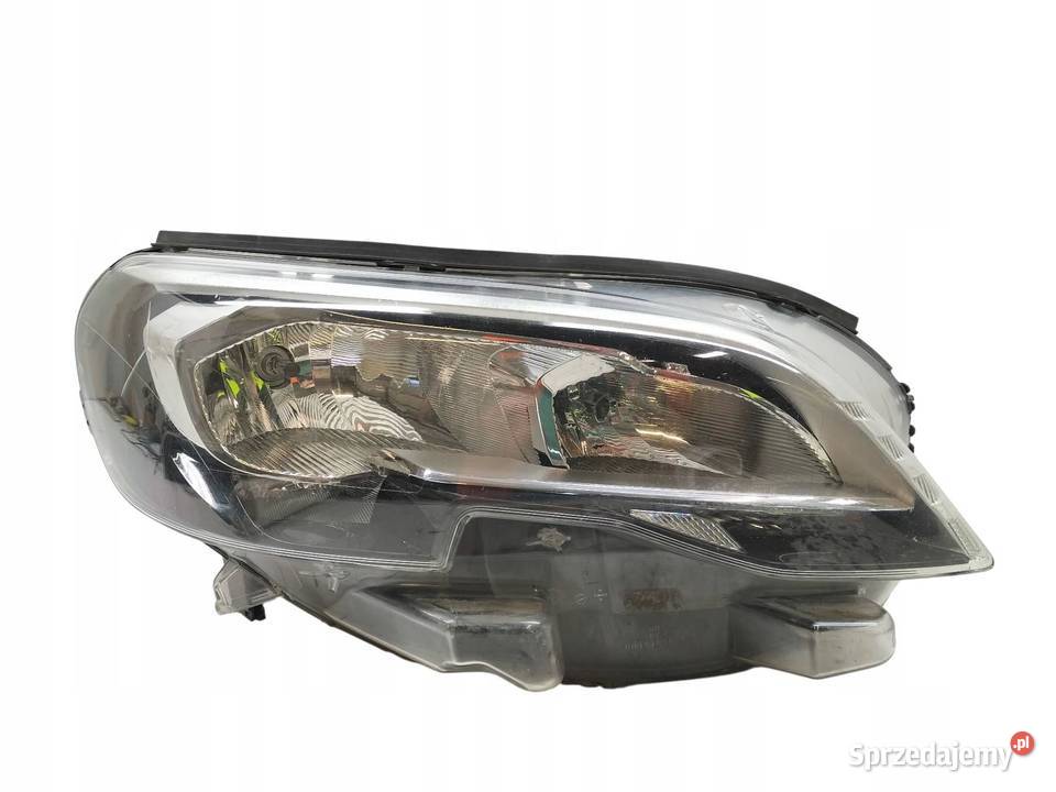 LAMPA PRZÓD PRAWA USZKODZONA 9808572580 Peugeot