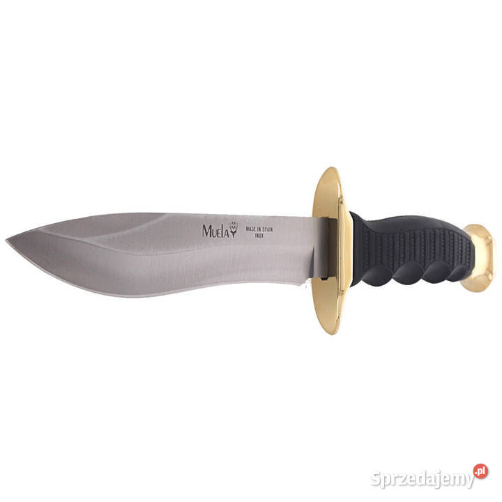 Nóż Muela 85160 Black Rubber Satin 420H