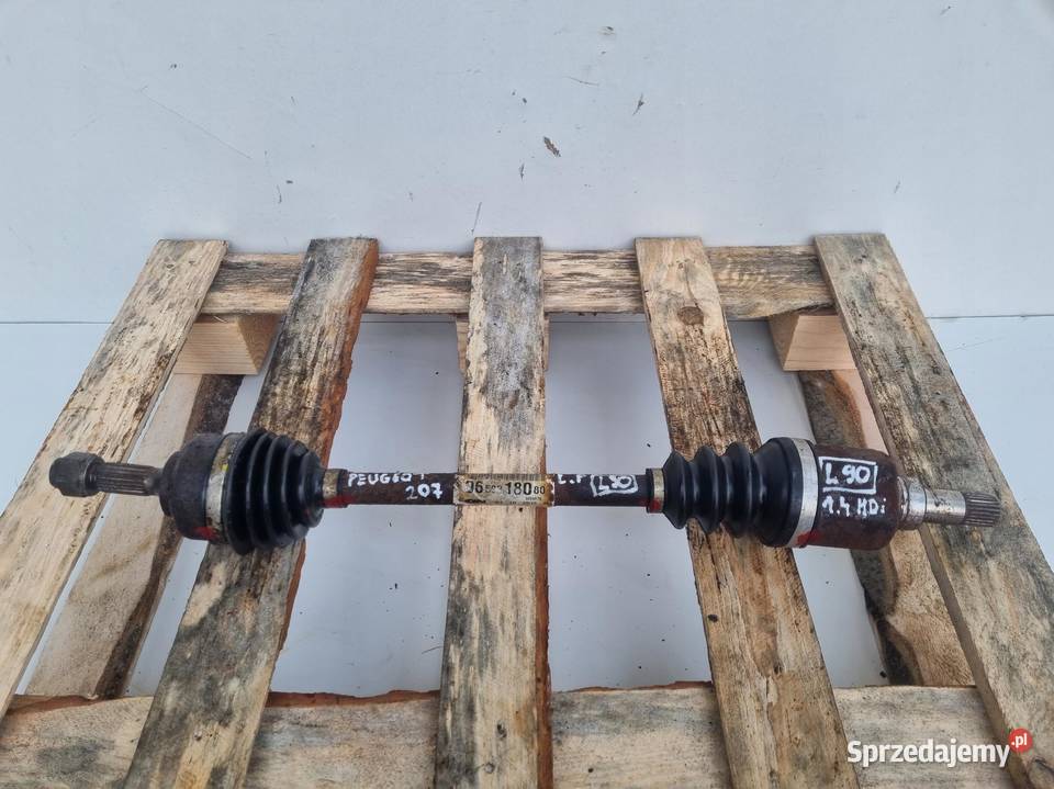 Peugeot 207 14 HDI PRZEDNIA LEWA lewy przód osobowe lubelskie Rudka