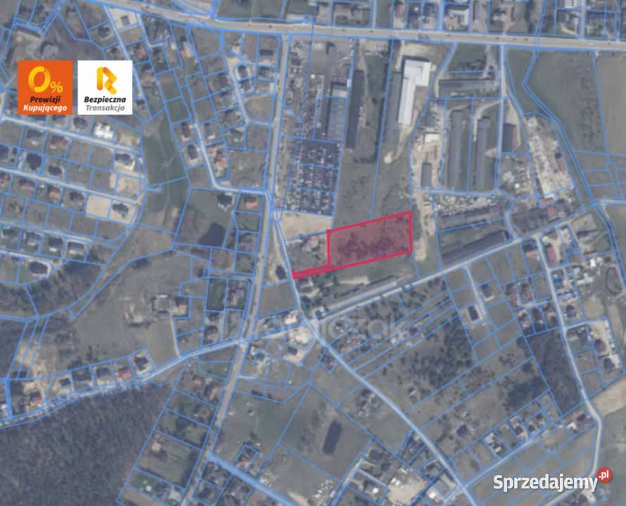 Ogłoszenie grunt Chwaszczyno 7407m2 pomorskie