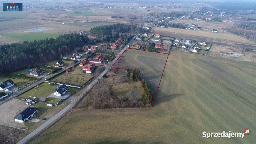 Ziemię sprzedam 1173 metry Piaskowo pomorskie