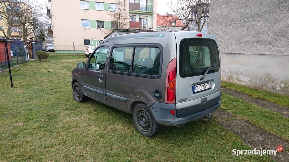 Renault Kangoo 14 benzyna hak nieuszkodzony Niemodlin