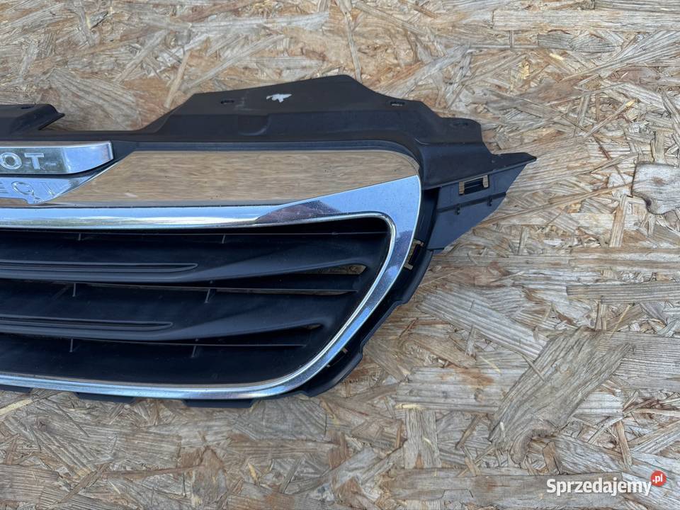 Grill atrapa chłodnicy Peugeot 108 14 chrom Logo wielkopolskie Międzychód