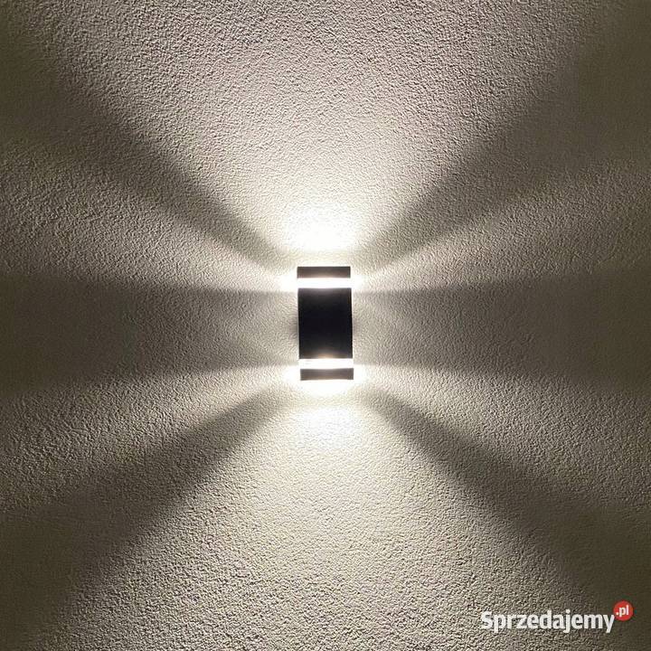 Kinkiet Elewacyjny LED 6 Sztuk Nowoczesny Lampa mazowieckie Warszawa