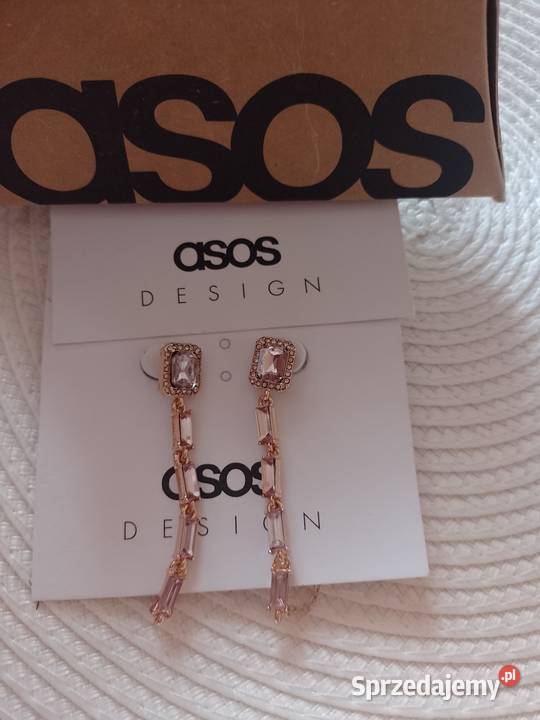 ASOS Długie Bogato zdobione kolczyki z Londynu