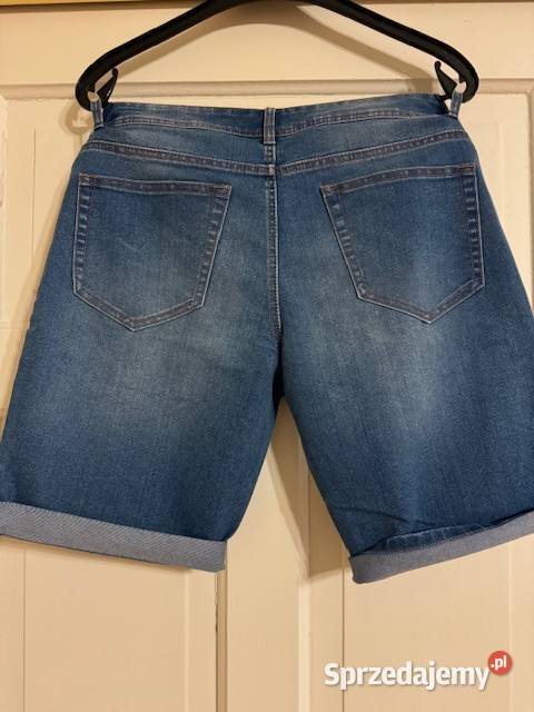 Szorty jeansowe męskie 3432 Carry niebieskie śląskie